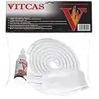 VITCAS White Stove Rope Replacement Kit 12mm