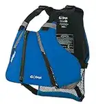 ONYX MoveVent Curve Paddle Sports Life Vest, Medium/Large, Blue