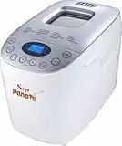 Sirge PANATE Panificadora – Completamente automática, 15 programas - máquina del PAN y Programa sin gluten - Capacidad 1,6 kg - Potencia 850 W - 2 cuchillas de amasado