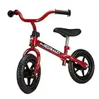 Chicco Red Bullet Bicicletta Bambini Senza Pedali 2-5 Anni, Bici Senza Pedali Balance Bike per l'Equilibrio, con Manubrio e Sellino Regolabili, Max 25 Kg, Rosso - Giochi Bambini 2-5 Anni