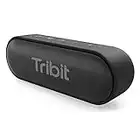 Tribit Bluetooth Speaker, XSound Go Speaker with 16W Loud Sound & Deeper Bass, 24H Playtime, IPX7 Waterproof, Bluetooth 5.0 TWS Pairing Portable Wireless Speaker for Home, Outdoor (Upgraded)