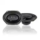 BLAUPUNKT 6 x 8-Inch 300W 4-Way Coaxial Car Audio Speaker, Set of 2 Black 12.25in. x 8.5in. x 3.75in.