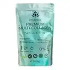 INTEROSA Collagen Pulver 500 g - Kollagen Peptide Typ 1 2 3 5 10 - Premium Collagen Complex geschmacksneutral - Hydrolysat Protein super löslich (500 g)