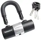 Burg Wachter 100D 14mm Heavy Duty Sold Secure Diamond & Gold Padlock U Lock - Black