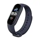 Fitness Tracker, reloj inteligente resistente al agua IP67 Fitness pulsera con pulsómetro, pantalla a color de 0,96 pulgadas, rastreador de actividad, podómetro, reloj inteligente para hombre y mujer