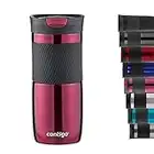 Contigo Mug Isotherme Byron Snapseal, 470ml, Mug de Voyage en Inox Isotherme, Travel Mug, Gobelet Cafe, Tasse à Thé sans BPA avec Couvercle Facile à Nettoyer