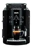 Krups Essential EA810870 Macchina per caffe espresso, Riscaldamento rapido, Beccuccio caffè regolabile, 1450W, Nero