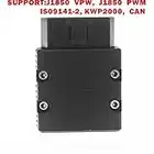 KW902 ELM327 Bluetooth 3.0 OBD2 II Diagnostic Code Scanner Reader Besondere für für Android Phone Windows PC Scan Werkzeug … (Schwarz)