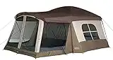 Wenzel 36424 Klondike 16-by-11-foot Eight-Person Family Cabin Dome Tent (Light Grey/Taupe/Red)