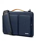 tomtoc 15,6 Pouces Sac Housse pour 15,6" Acer Aspire 5/Nitro 5, 15.6 Lenovo IdeaPad, HP Pavilion/Envy, Dell Inspiron 16, ASUS Chromebook/VivoBook, Protection intégrale pour Ordinateur Portable Sleeve