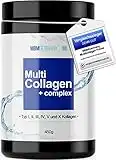 Multi Collagen Pulver Testsieger [ALLE TYPEN] - Kollagen Pulver für strahlenden Teint + Peptide Typ 1,2,3,4,5 und 10 [LABORGEPRÜFT]