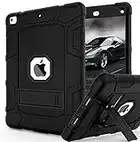 iPad Mini 5 Case, iPad Mini 4 Case, Hybrid Three Layer Armor Shockproof Rugged Drop Protection Cover Case Built with Kickstand for iPad Mini 4/5 7.9 Inch