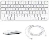 Apple Magic Keyboard and Mouse with Touch ID - British English - Silver