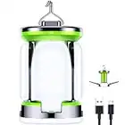 Camping Lantern Rechargeable, Blukar Camping Lights Lamp - 7 Light Modes 60 LED Ultra Bright LED Tent Light 10+ Hrs Battery Life for Camping, Emergency, Fishing, Hiking etc.