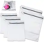 SimpleHouseware Laundry Bag for Bra/Lingerie Wash (2 Large, 3 Medium)