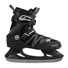 K2 Patins à Glace F.i.t. pour Homme. Ice Pro – Black – Grey – 25f0015, Noir/Gris, EU: 39 (Mondo: 245 / cm: 24.5 / UK: 5.5 / US: 6.5)