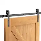 Neekor 6 ft/183cm Sliding Track,Barn Door Hardware Kit Sliding Door Kit, 183cm Roller Door Hardware (6FT/183CM)