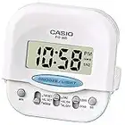 Casio White Digital Quartz Alarm Clock PQ-30B-7EF