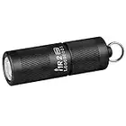 OLIGHT I1R 2 Pro EOS Keychain Torch 180 Lumens Twist-Switch LED EDC Flashlights Powered by USB Rechargeable Battery, Tiny Pocket Torch for Hiking, Camping - Black