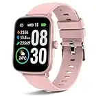 Smart Watch for Women Men, 1.69" DIY Full Touch Screen Smartwatch, Activity Fitness Tracker Blood Oxygen Heart Rate Sleep Monitor with 20 Sport Modes, IP68 Waterproof Android iOS Smart Watch