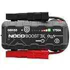 NOCO Boost X GBX55 12V UltraSafe Portable Lithium Car Jump Starter, Heavy-Duty Battery Booster Power Pack, Powerbank Charger and Jump Leads, Gray, 7.5L Petrol and 5.0L Diesel Engines , 1750A