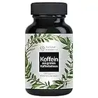 Koffein Kapseln – mit 200mg natürlichem Koffein – 180 Kapseln statt Koffein Tabletten – vegan, natürlich, hochdosiert, laborgeprüft und in Deutschland produziert