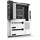 NZXT N7 B550 - N7-B55XT-W1 - AMD B550 chipset (Supports AMD Socket AM4 Ryzen CPUs) - ATX Gaming Motherboard - Integrated Rear I/O Shield - Wifi 6 connectivity - White