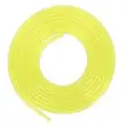 3 Meters Yellow Fuel Line Hose Fuel Pipe Plastic Petrol Tube Gasoline Fuel Pipe Chainsaws Lawn Mower Trimmer Accessories(3 * 5mm)