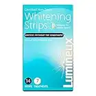 Lumineux Teeth Whitening Strips 7 Treatments - Enamel Safe - Whitening Without The Sensitivity - Dentist Formulated & Certified Non-Toxic