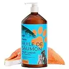 Inedit Huile De Saumon pour Chien Et Chat - 1Litre 100% Naturel - Santé Animal Huile De Poisson