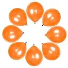 Maylai 50 Pack Orange Pearl Balloons Halloween Balloons 12 Inch(Thicken 3.2g/pcs) Round Helium Pearlized Balloons for Wedding Birthday Christmas Party Decoration