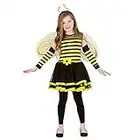 Girls Bumblebee Fancy Dress Costume - Large (8-10 Years)