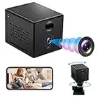 CYI Caméra Surveillance Voiture sans Fil, 4K Ultra HD Camera Surveillance WiFi, Spy Cam avec Vision Nocturne IR Grand Angle 150° pour Intérieur à l'extérieur