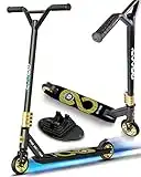 Gyroor Updated Z1 Pro Scooter, Trick Scooters with 110mm Wheels, Up to 4 Bolts for Kids 8 Years and Up, Stunt Scooter for Tricks Teens and Adults 220LBS, BMX Scooter for Beginners Freestyle(Gold)