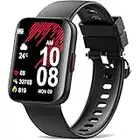 Smartwatch Uomo Donna 2023, 1,69'' Schermo Curvo Orologio Fitness Cardiofrequenzimetro da polso, Contapassi Conta Calorie, Orologio Sportivo Cronometri Impermeabile IP68, Smart Watch per Android iOS