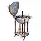 Da Vinci "Blue Dust" "Made in Italy" Bar Globe with Certificate of Authenticity