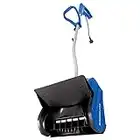 Snow Joe 323E 13-Inch 10-Amp Electric Snow Shovel w/ 2-Blade Paddle Auger, Instant Start, Safety Switch , Blue