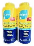 Twin Pack Medipure Medicated Body Powder 100% Talc Free 200g