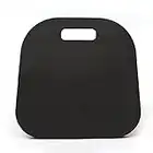 Skyoo 2 Pack Memory Foam Seat Cushion Sporting Event Seat Pad with Carry Handle for Boat Stadiums Bleachers Chairs Seat (Black)