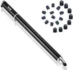 B&D Universaler Stylus-Eingabestift 2-in-1, für Touchscreens, Stift für Apple iPad, iPhone, iPod, Tablet, Galaxy, LG und HTC