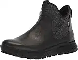 ECCO Women's Exostrike Chelsea Gore-tex Ankle Boot, Black, 5-5.5