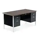 Alera Double Pedestal Steel Desk