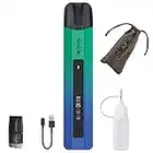 E-Zigaretten-Starter-Set, Authentic Smok Nfix Pro Kit Eingebauter 700-mAh-Akku, OLED-Bildschirm-MTL-Vaping-Pod-System Vape-Kit, ohne E-Liquid, ohne Nikotin (Blau Grün)