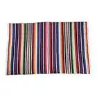 Geroosaty Mexikanische Decke für Mexikanische Party Hochzeits Dekorationen, Mexikanische Saltillo Serape Decke Bett Decke Tisch Decke Tisch Decke Tapisserie Decke Picknick Matte