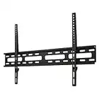 Hama Soporte de Pared para televisores de hasta 75", VESA 50 x 50-800 x 400, para televisores de Pantalla Plana de hasta 60 kg, con Nivel de Burbuja, Color Negro