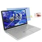 2 Pack 13.3 Inch（16:10） Anti Blue Light Laptop Screen Protector,Eye Protection 13.3"Blue Light Blocking Filter Anti Glare Anti Blue Light Computer Screen Protector for 13.3 In with 16:10 Aspect Ratio Laptop