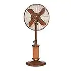 Deco Breeze Oscillating Outdoor Fan with Misting Kit, 3-Cooling Speed Misting Fan with High RPM, Adjustable and Portable Misting Fan, Antique Water Fan, 18 inches