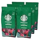 STARBUCKS Caffè Verona, Tostatura Scura, Caffè Macinato 200g (6 Sacchetti)