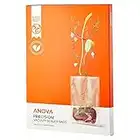 Anova Culinary Precision Scelleur de vide Sacs BIO (ANBB01) Lot de 50 Sacs sous vide prédécoupés, transparent