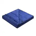 ZonLi Weighted Blanket (48''x72'',12lbs, RoyalBlue), Cooling Weighted Blankets for Kids and Adults, Heavy Blanket for Sleep, Breathable Soft Material with Natural Glass Beads